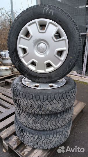 Колёса в сборе R15 5/108 зимняя резина