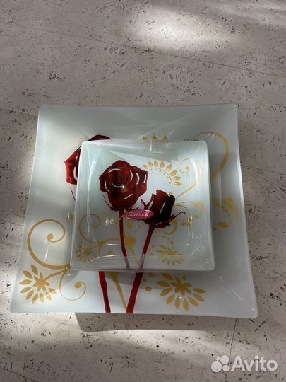 Richapal набор тарелок из 7 шт, стекло