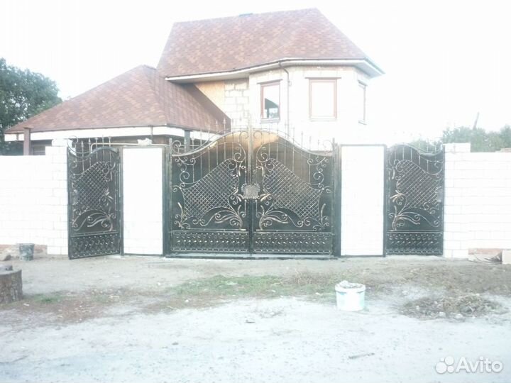 Ворота кованые