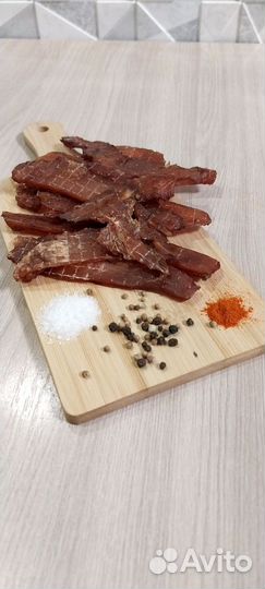 Мясные чипсы джерки