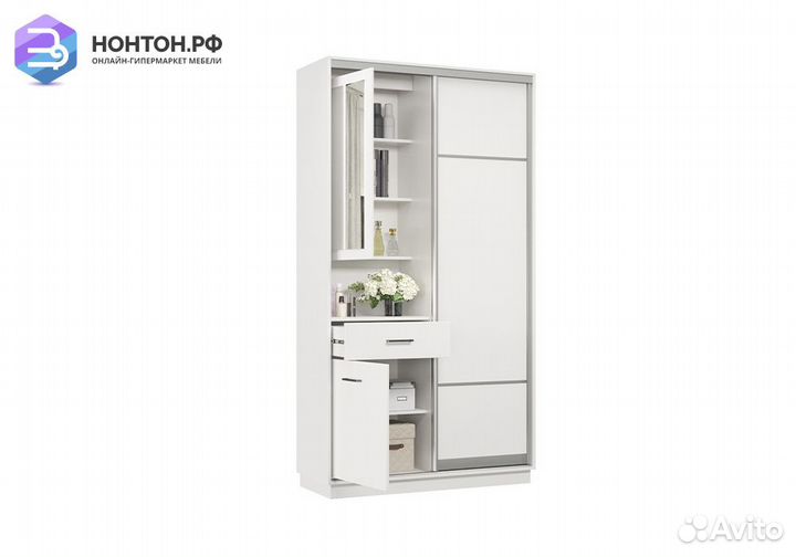 Прихожая-купе Фет мини белая