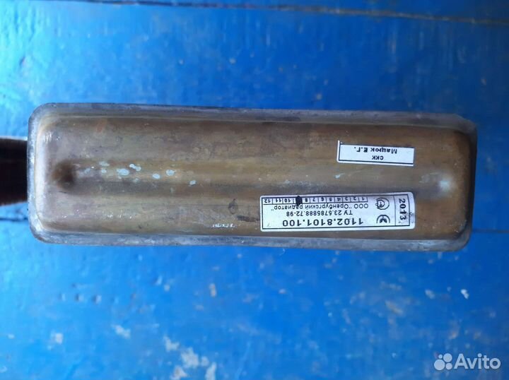 Медный Радиатор печки ваз 2110