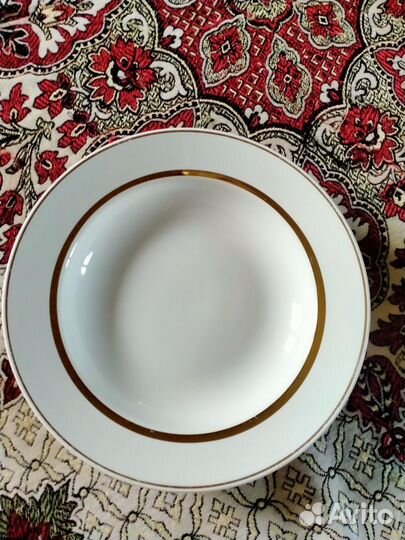 Тарелки глубокие старая Европа и СССР 1945-1980