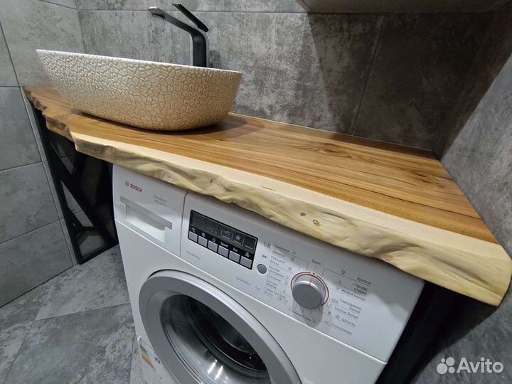 Столешница в ванную под раковину лофт