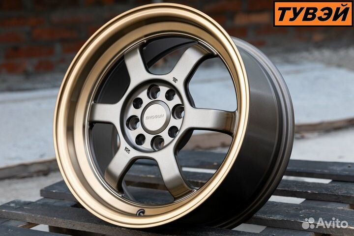 R15 Диски Shogun V 7J ET38 4*100/4*98 (D222)