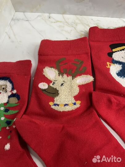 Подарочные новогодние носки