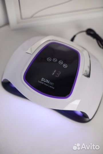Профессиональная лампа для маникюра SUN LED+UV