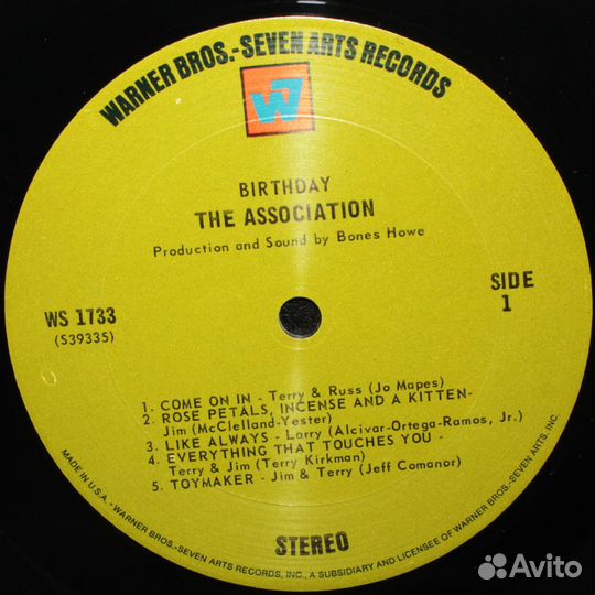 The Association / Birthday (LP)