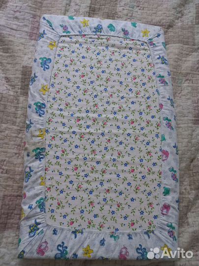 Матрасик для пеленания 70 на 40 см, тонкий