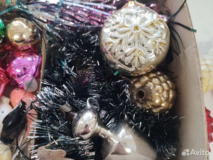 Елочные игрушки СССР