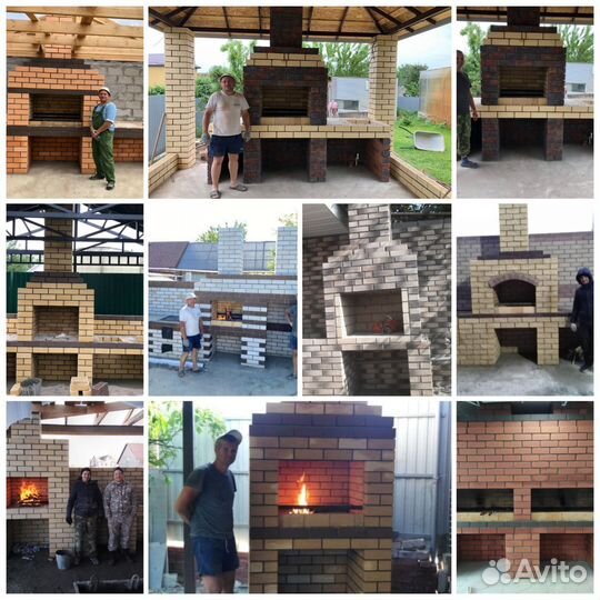 Печи мангалы барбекю