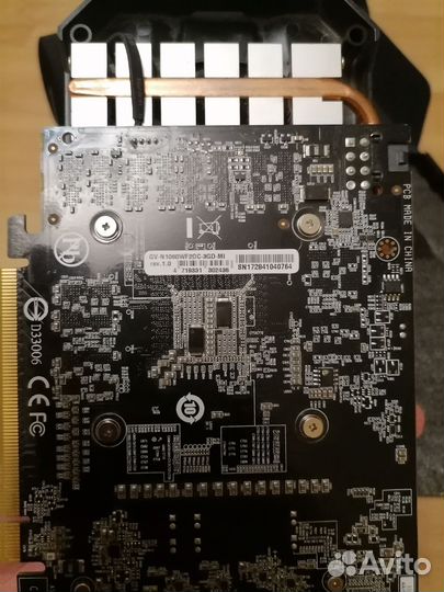 Игровая видеокарта GTX 1060 3gb