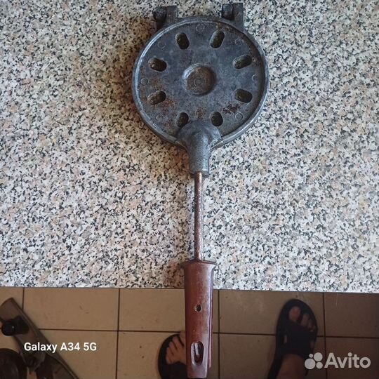 Вафельница СССР или орешница