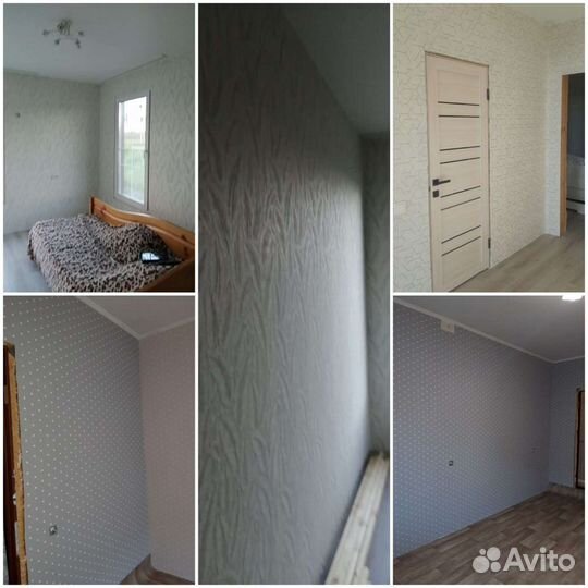 Поклейка обоев