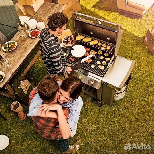 Газовый гриль weber Genesis II E-310 GBS