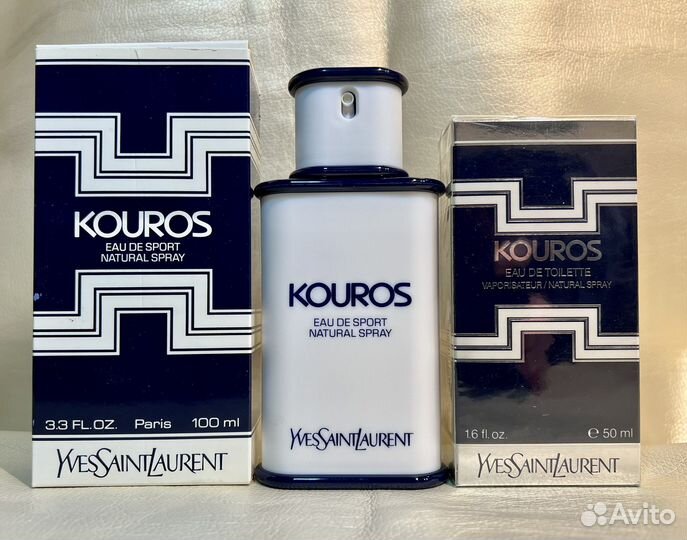 Kouros YSL винтаж мужская туалетная вода