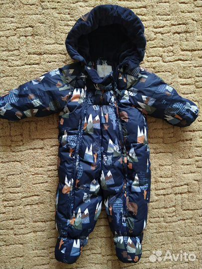 Комбинезон зимний, р-р 80