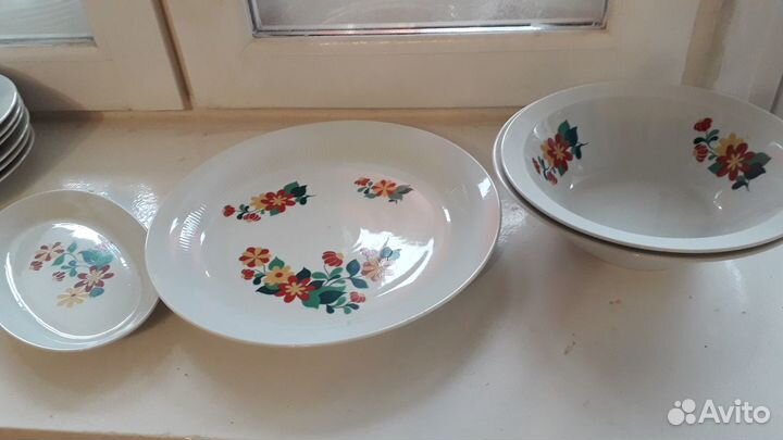 Сервиз столовый времен СССР