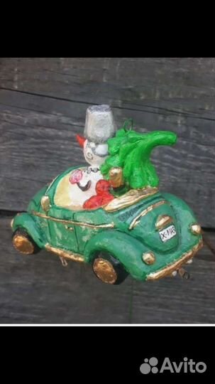 Елочные игрушки авто