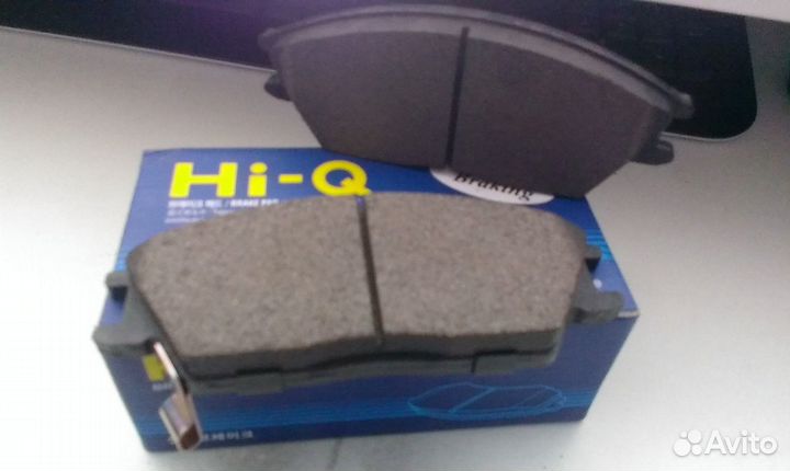 Колодки тормозные передние Accent (Тагаз) 2003-10