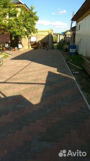 Укладка брусчатки