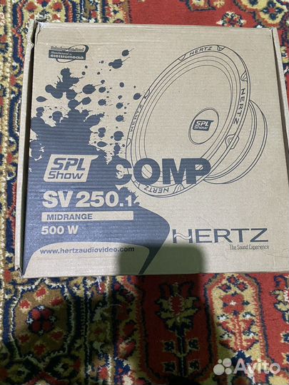 Колонки hertz sv 500