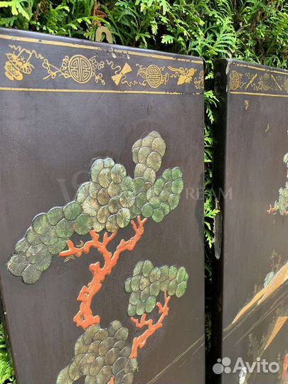 Ширма. Шинуазри. Винтаж