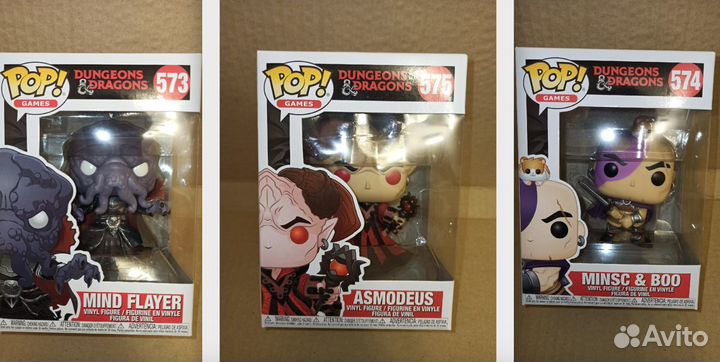 Фигурки Funko POP Yu:Gi:Oh, Archie, D&D, Kingdom