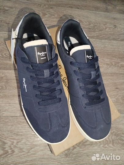 Кроссовки мужские Pepe jeans London из натур.замши