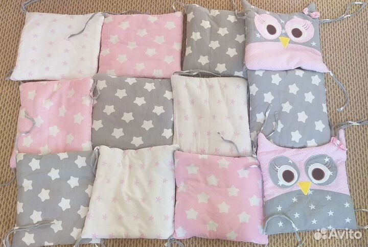 Бортики в кроватку