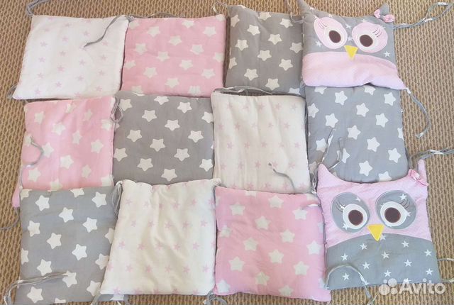 Бортики в кроватку