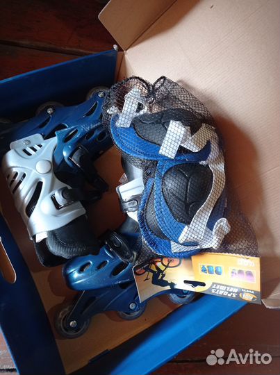 Детские ролики и защита