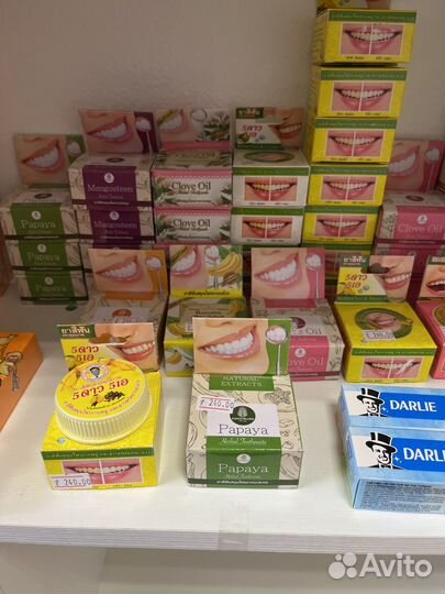 Тайская зубная паста