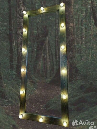 Зеркало гримерное ростовое, макияжное с подсветкой