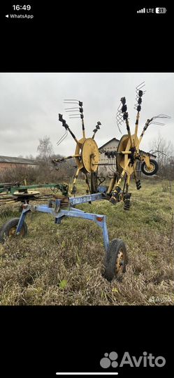 Грабли ворошилки роторные