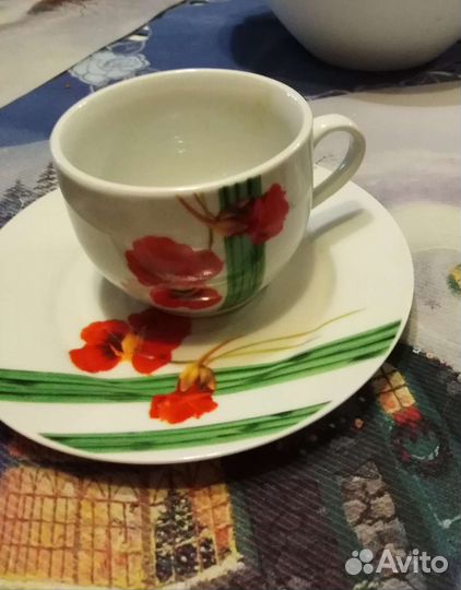 Кофейная пара фарфор
