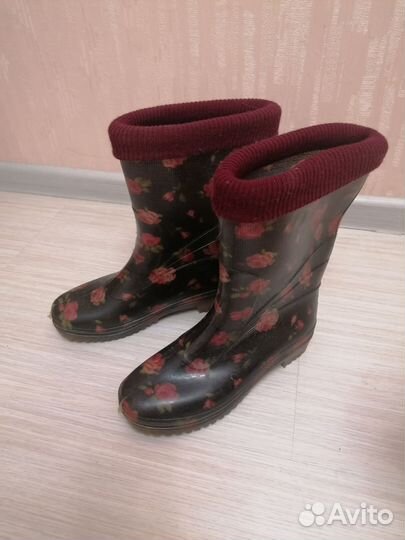 Резиновые сапоги 36 размера