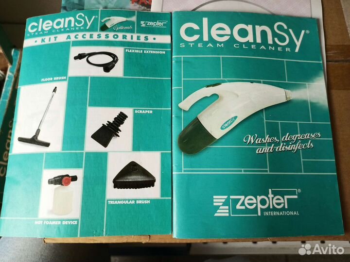 Пароочиститель CleanSy Zepter lM-350-KIT
