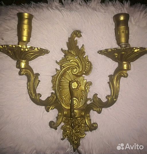 Светильник Бра Бронзовый