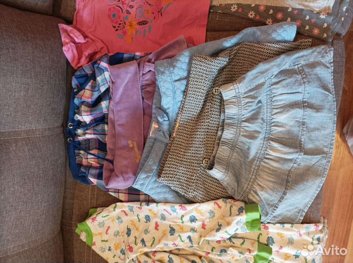 Вещи пакетом 16 шт. на девочку