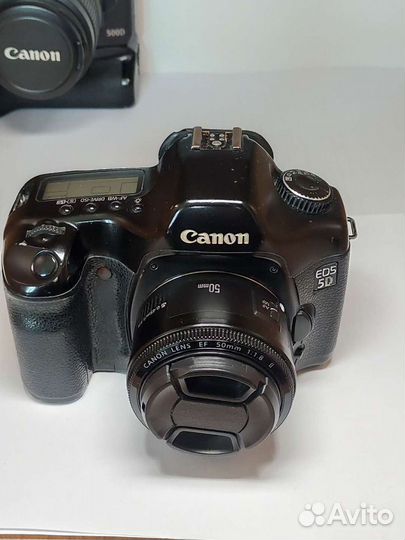 Canon 500 d и canon 5d m1 в комплекте за 35 тыс