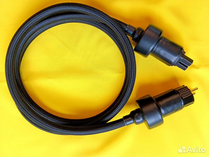 Сетевой кабель 2*6кв Авторский HI-FI, Hi-End v1.2