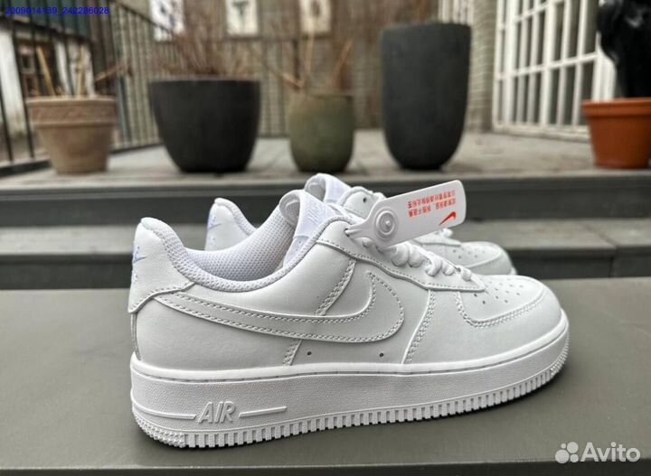 Nike Air Force 1 low белые