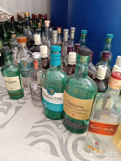 Бутыль 3л бутылка молочная графин бутылки виски