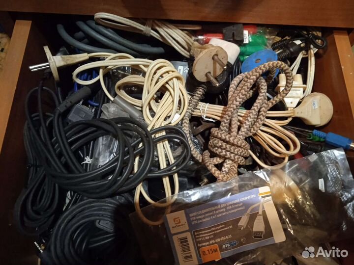 Разные провода, переходники