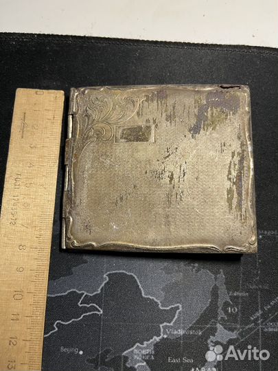 Старинный портсигар. Старая германия