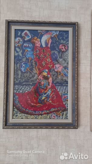 Картина вышитая крестом