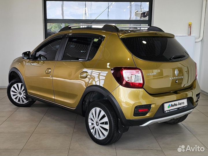 Renault Sandero Stepway 1.6 МТ, 2017, 55 941 км