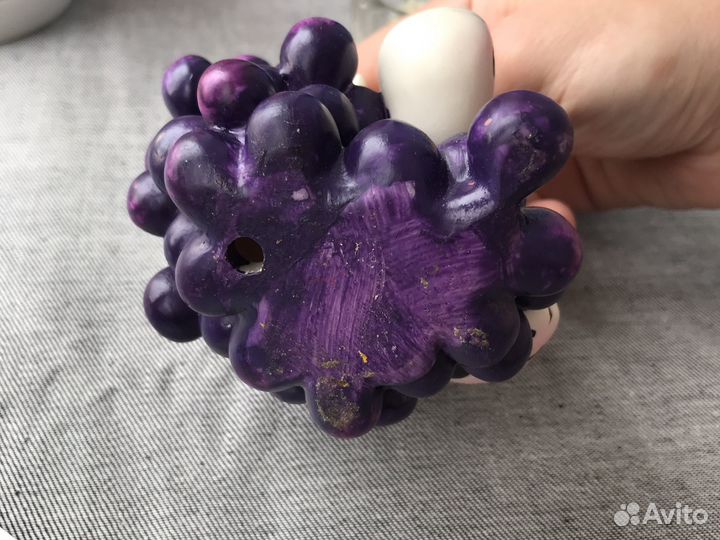 Статуэтка фигурка мышь на винограде