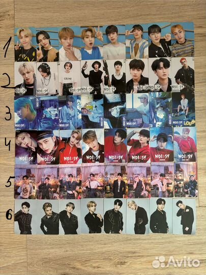 Карточки k-pop Stray Kids наборы